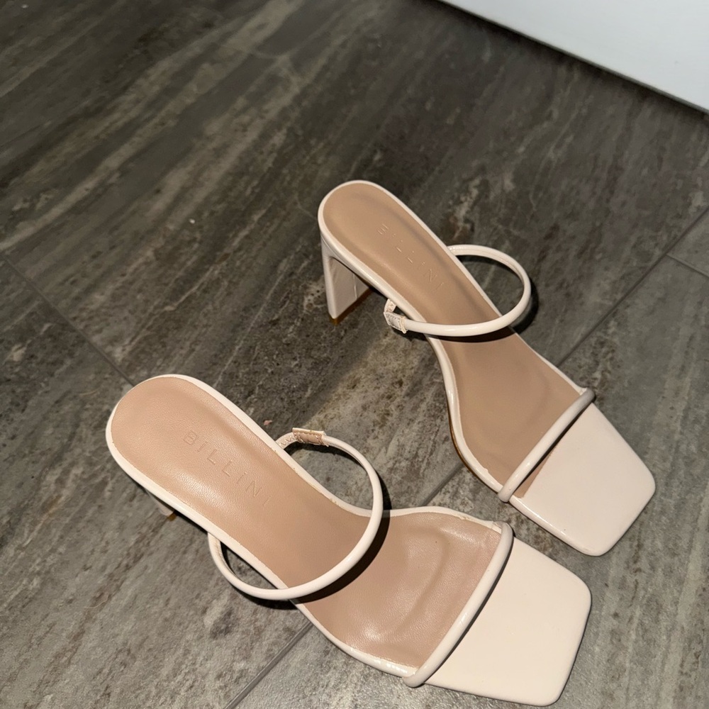 BELLINI Women's Cream Heeled Sandals